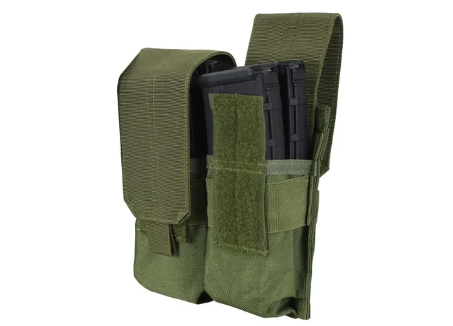 Підсумок Condor Double M4 Mag. Олива Фото 2